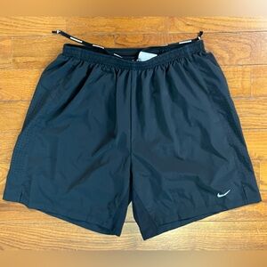 Nike Dri-FIT Woven Shorts Black Men’s Large Running Training Activewear Gym